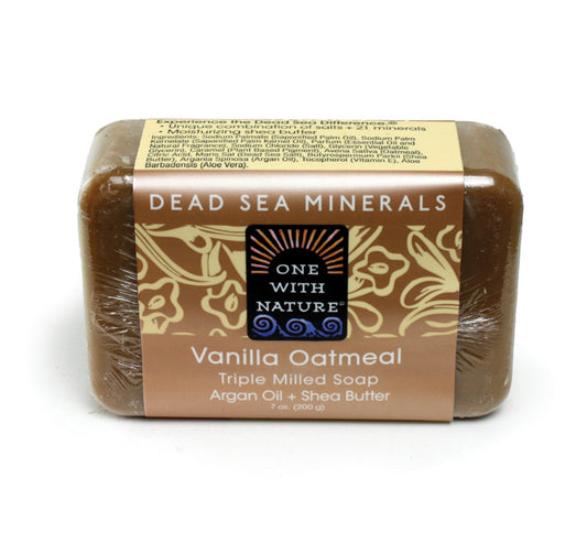 Vanilla Oatmeal Shea/Argan Soap - 7 oz.