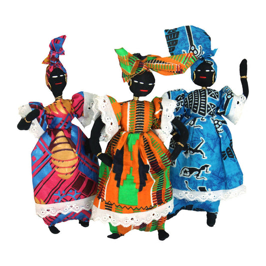 African Cloth Doll: SMALL