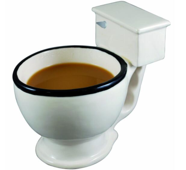 Creative Toilet Mug Ceramic Coffee Mugs with Handgrip Funny Gag Gift Tea Cup The Artisan Square