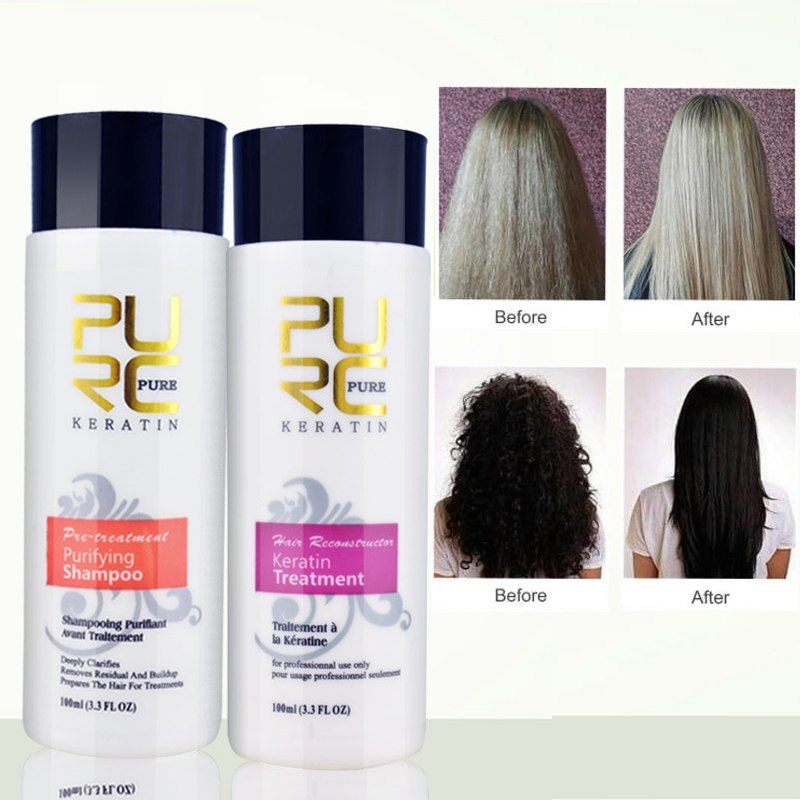 PURC Straightening hair Repair - Premium Brazilian Keratin Treatment