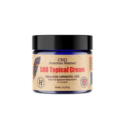 500mg CBD Topical Cream