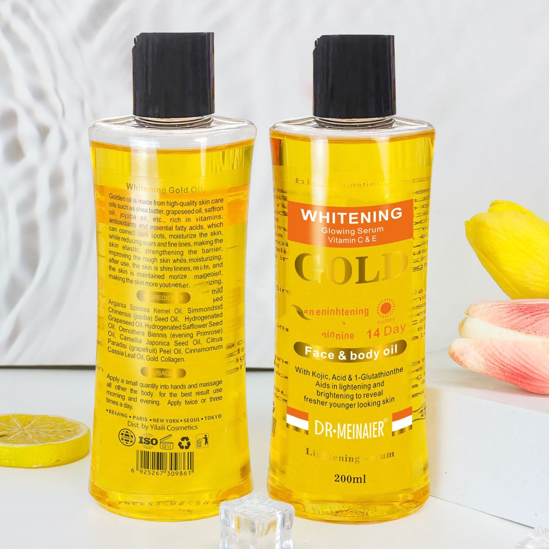 Gold Oil Body Skin Care