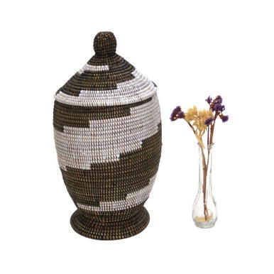 Senegalese Basket with Lid - Large
