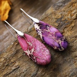 Colorful Teardrop Earrings
