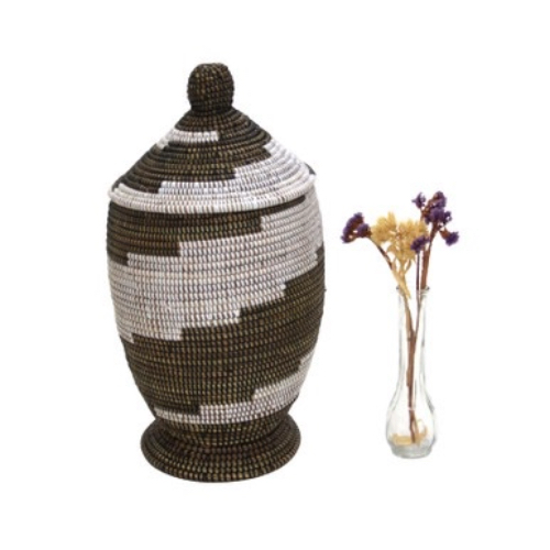 Senegalese Basket with Lid - Large