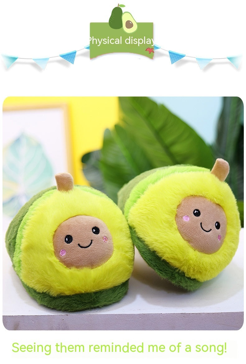 Cartoon Avocado Slippers
