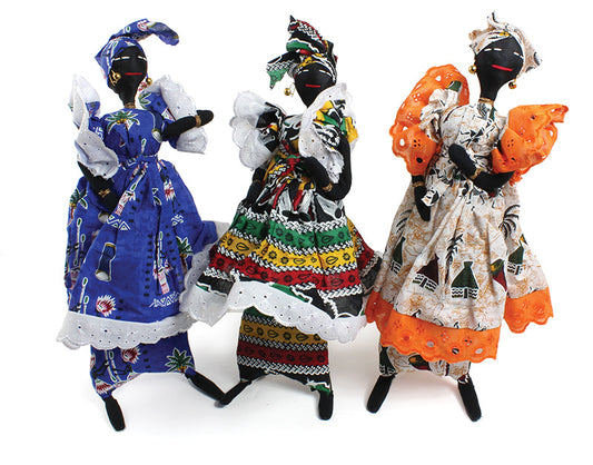 African Doll On Stand: LARGE The Artisan Square