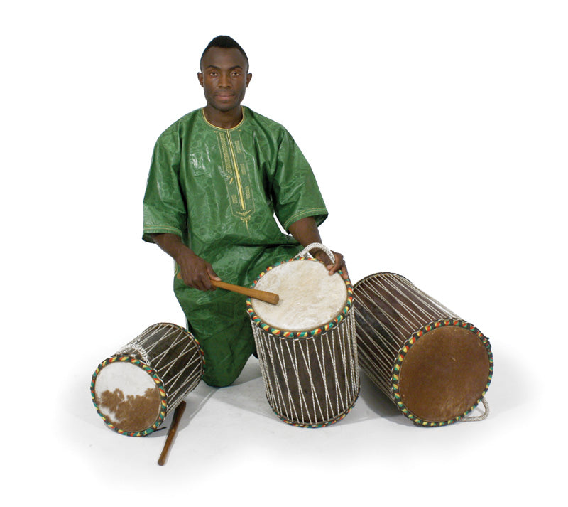 Dundun Drums - Set Of 3 The Artisan Square