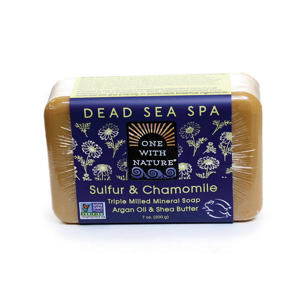 Sulfur & Chamomile Mineral Soap - 7 oz. The Artisan Square