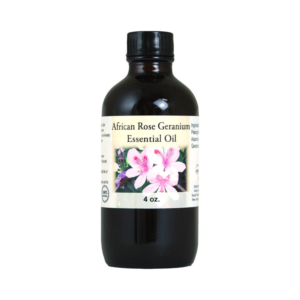 African Rose Geranium Essential Oil 4 oz The Artisan Square